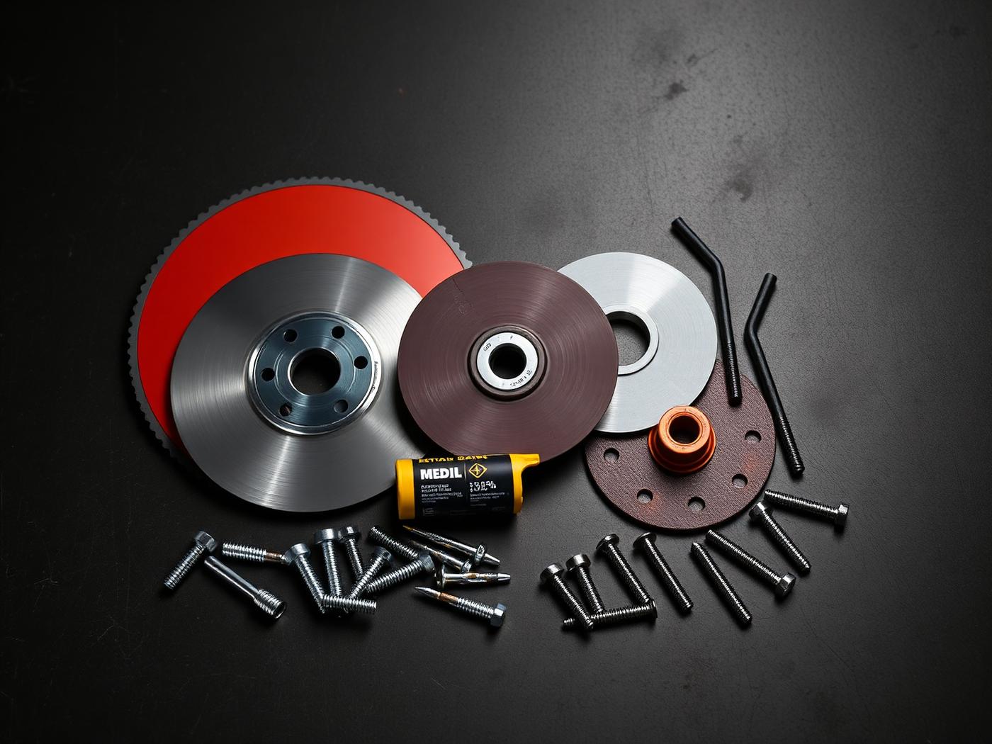 Trade consumables used on Zenith Wright metalwork installations